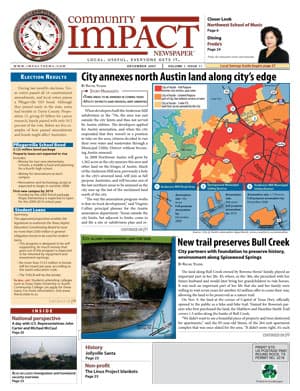 Northwest Austin cover — December 2007