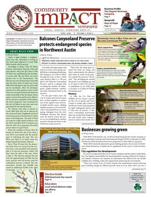 Northwest Austin cover — April 2008