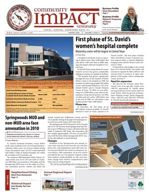 Northwest Austin cover — January 2009