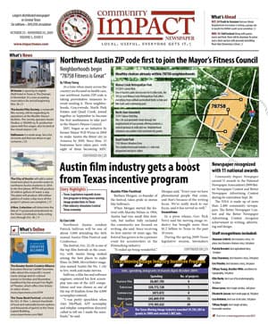 Northwest Austin cover — October 2009