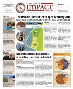 Northwest Austin cover — December 2009