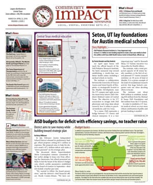 Northwest Austin cover — March 2010