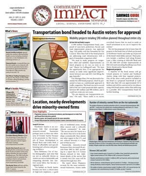 Northwest Austin cover — August 2010