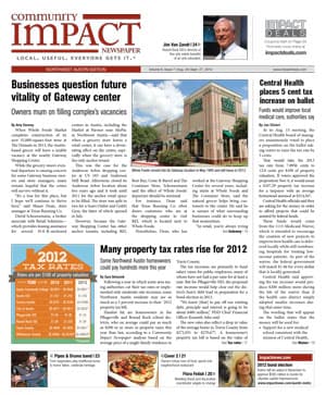 Northwest Austin cover — August 2012