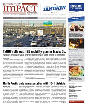 Northwest Austin cover — January 2014
