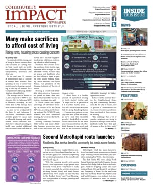 Northwest Austin cover — August 2014