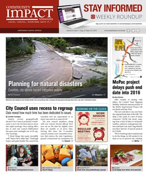 Northwest Austin cover — August 2015