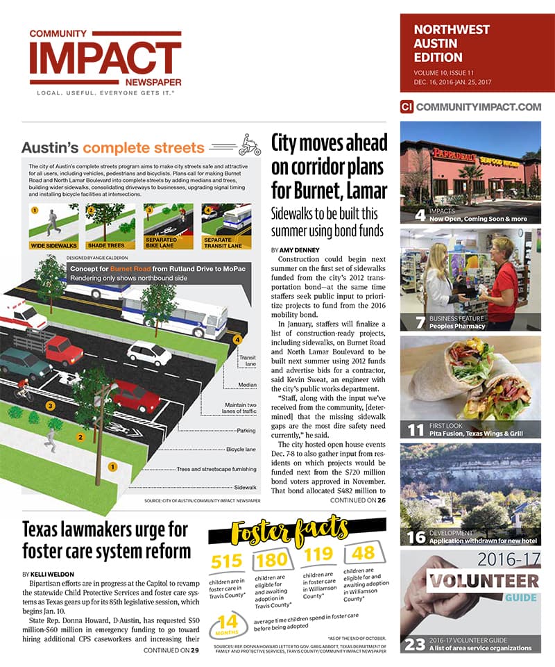 Northwest Austin cover — December 2016
