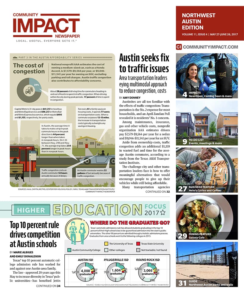 Northwest Austin cover — May 2017