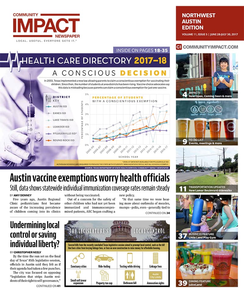 Northwest Austin cover — June 2017
