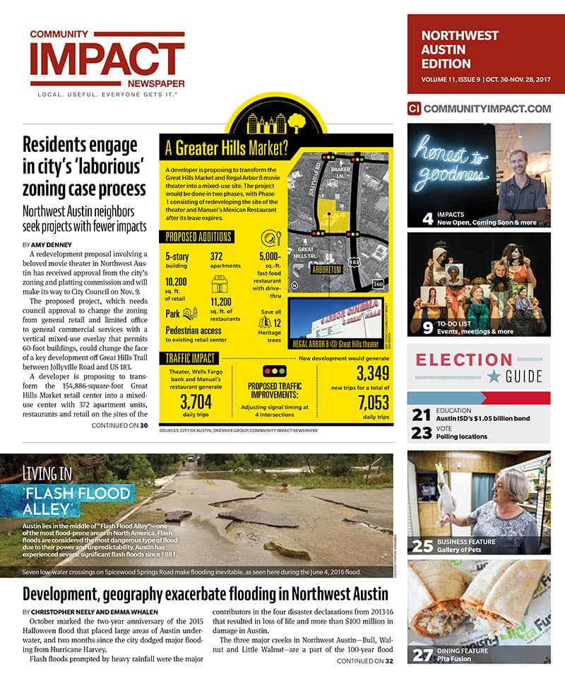 Northwest Austin cover — October 2017
