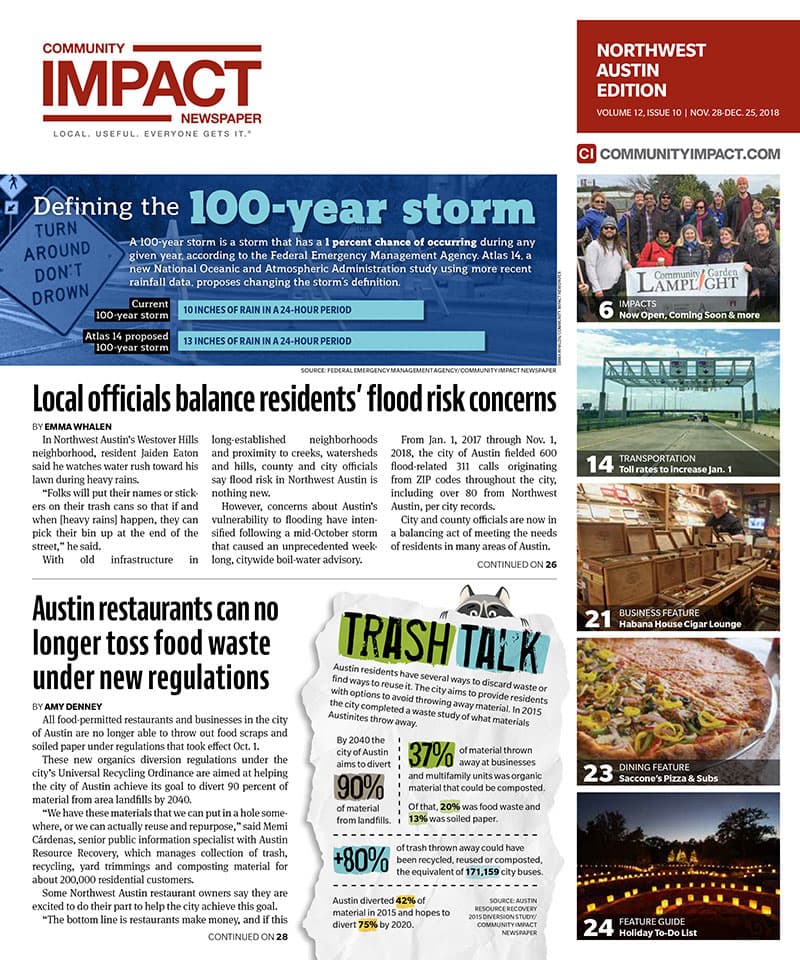 Northwest Austin cover — November 2018