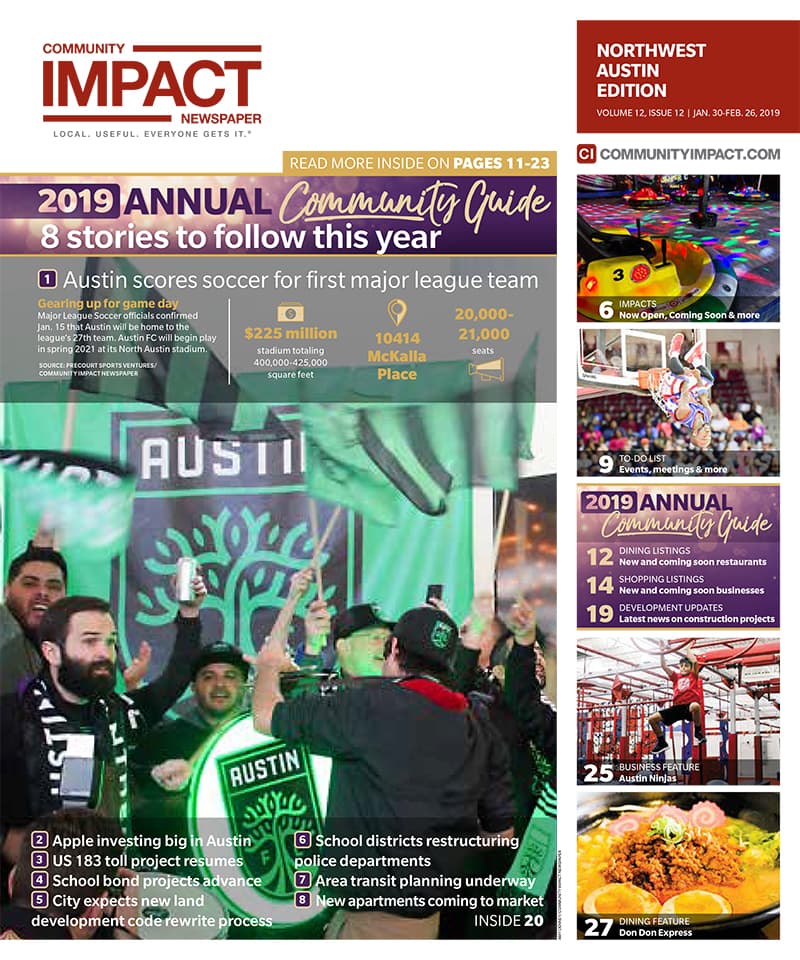 Northwest Austin cover — January 2019