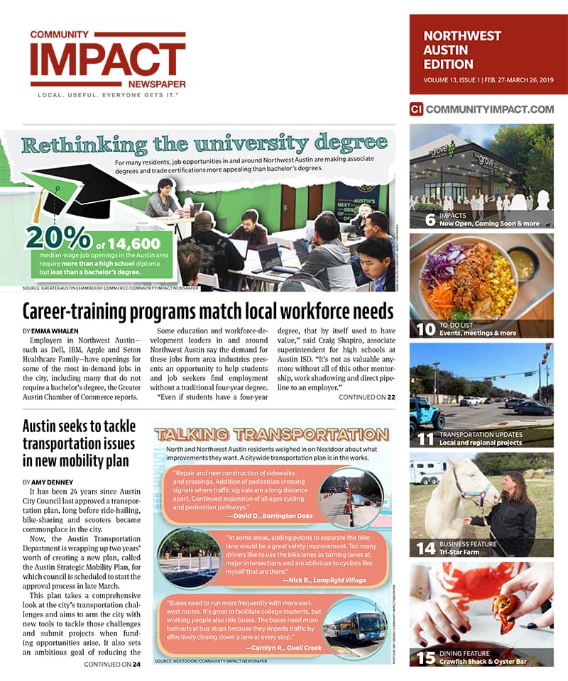 Northwest Austin cover — February 2019