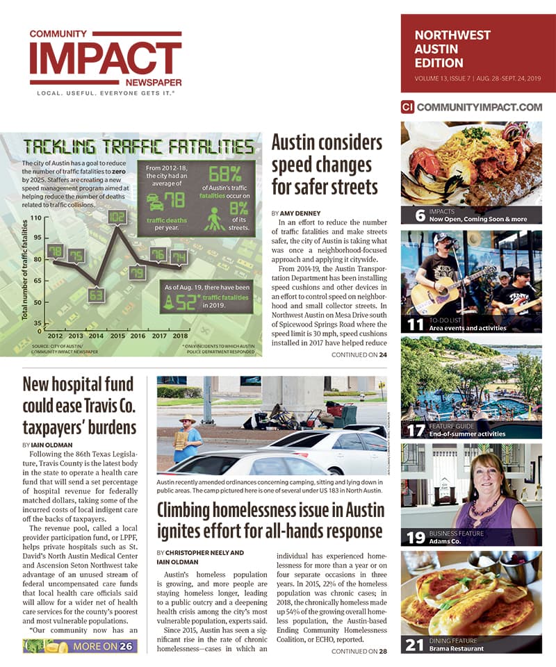 Northwest Austin cover — August 2019