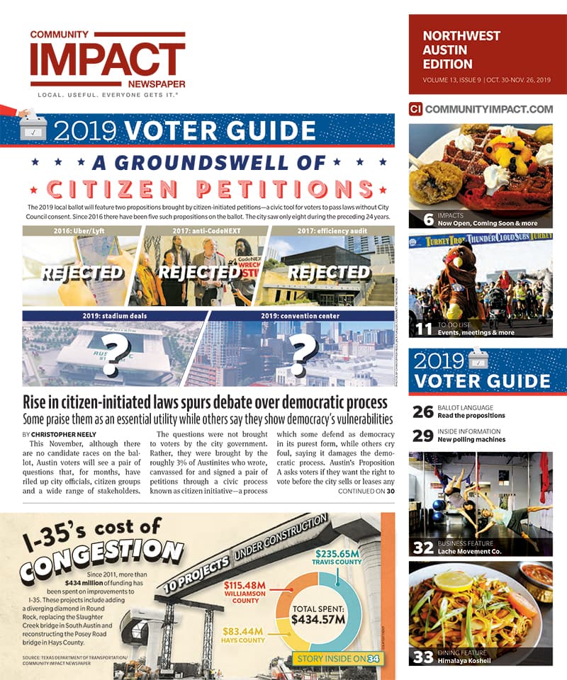 Northwest Austin cover — October 2019