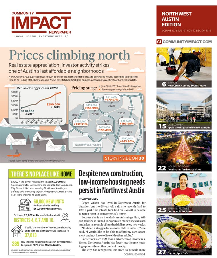 Northwest Austin cover — November 2019
