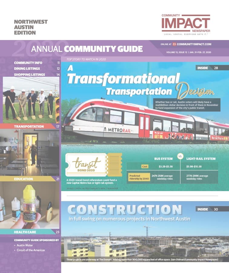 Northwest Austin cover — January 2020