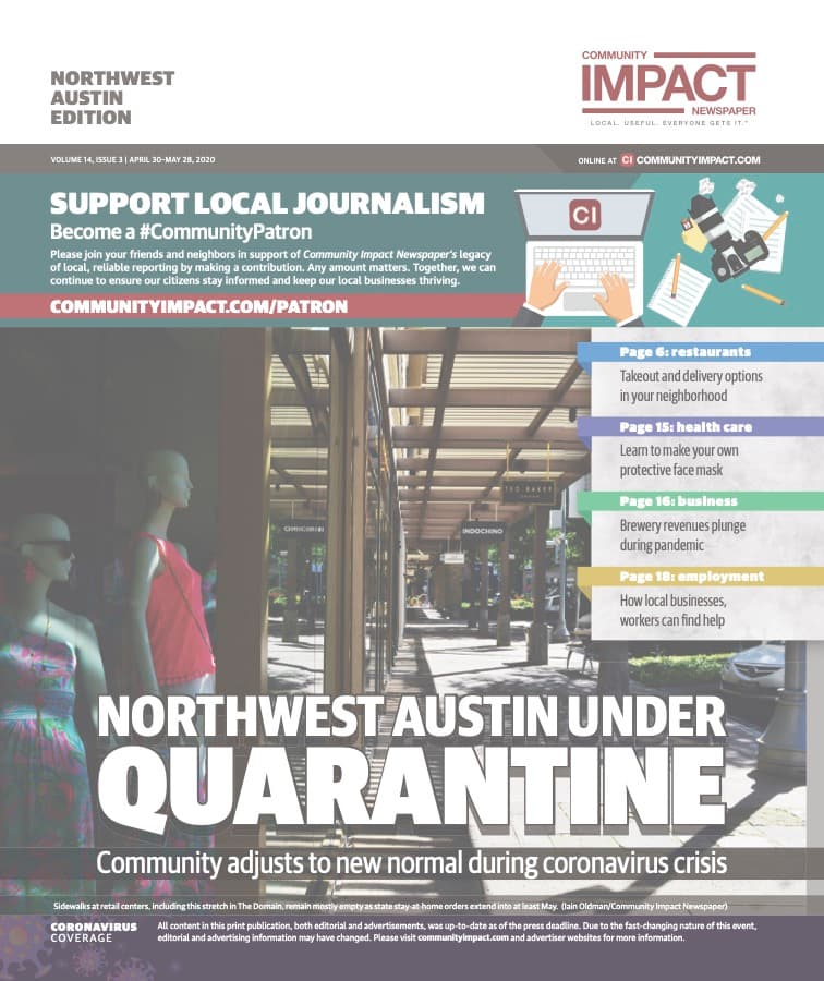 Northwest Austin cover — April 2020