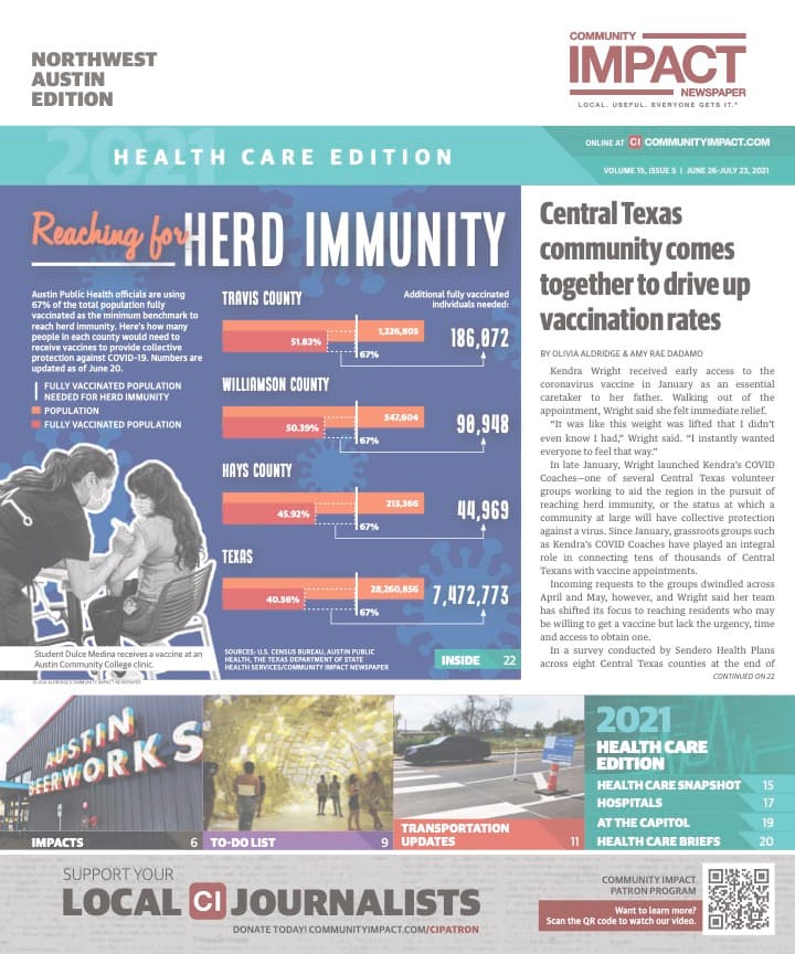 Northwest Austin cover — June 2021