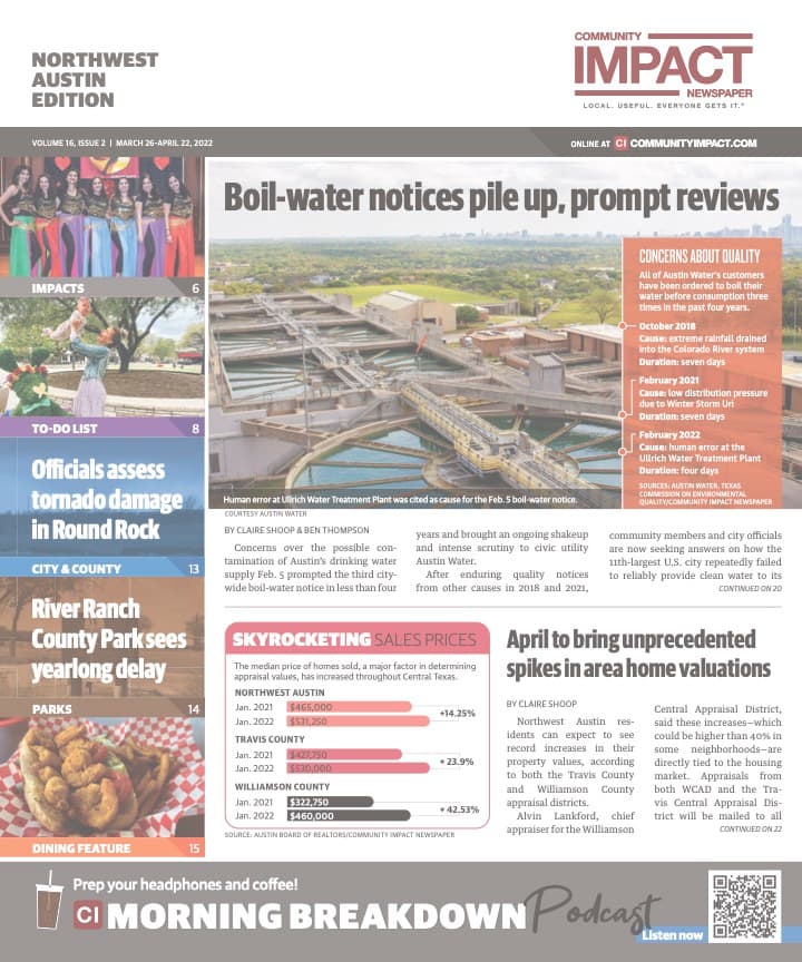 Northwest Austin cover — March 2022