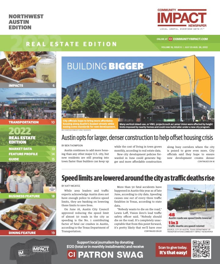 Northwest Austin cover — July 2022