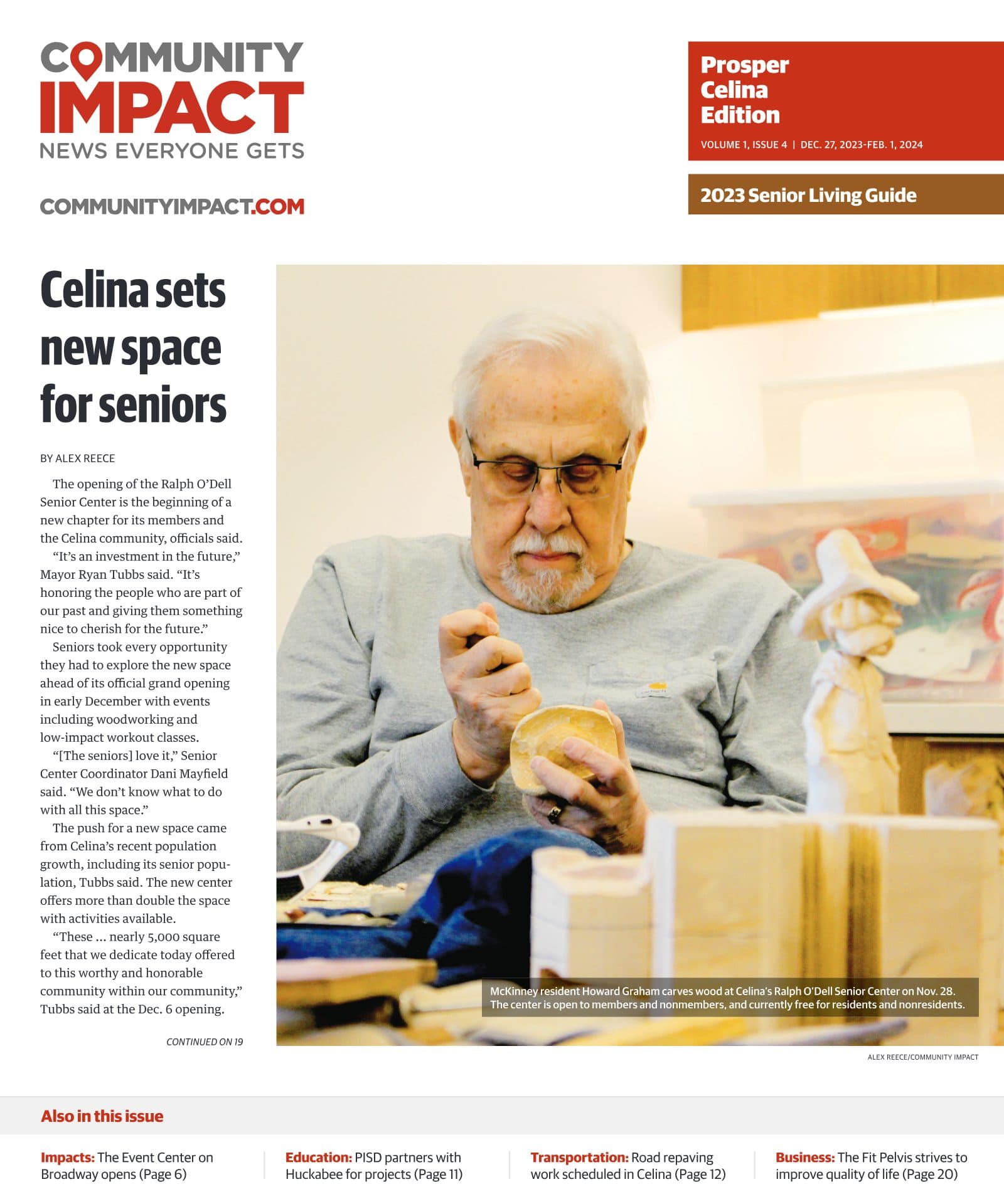 Prosper - Celina cover — December 2023