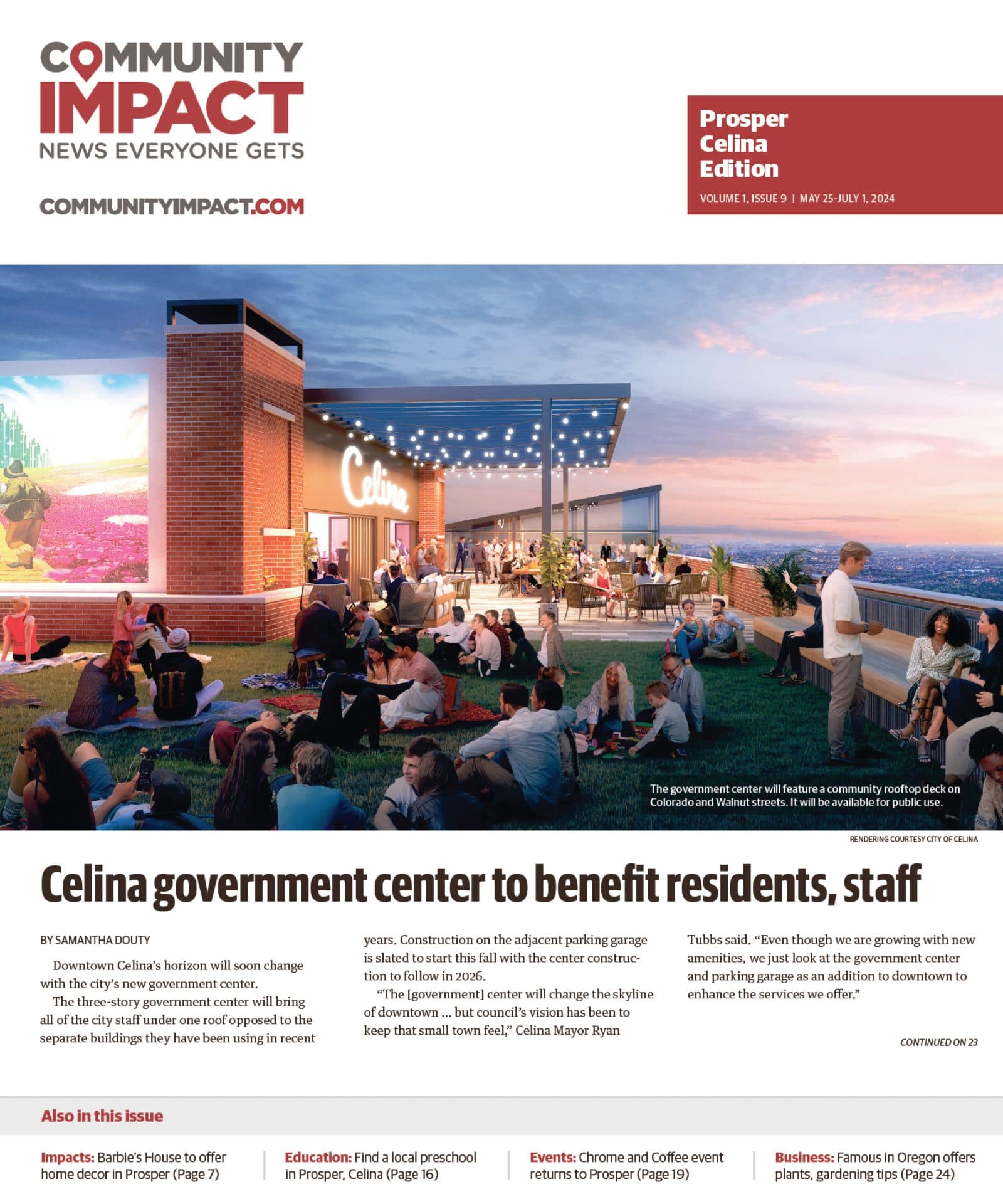 Prosper - Celina cover — May 2024