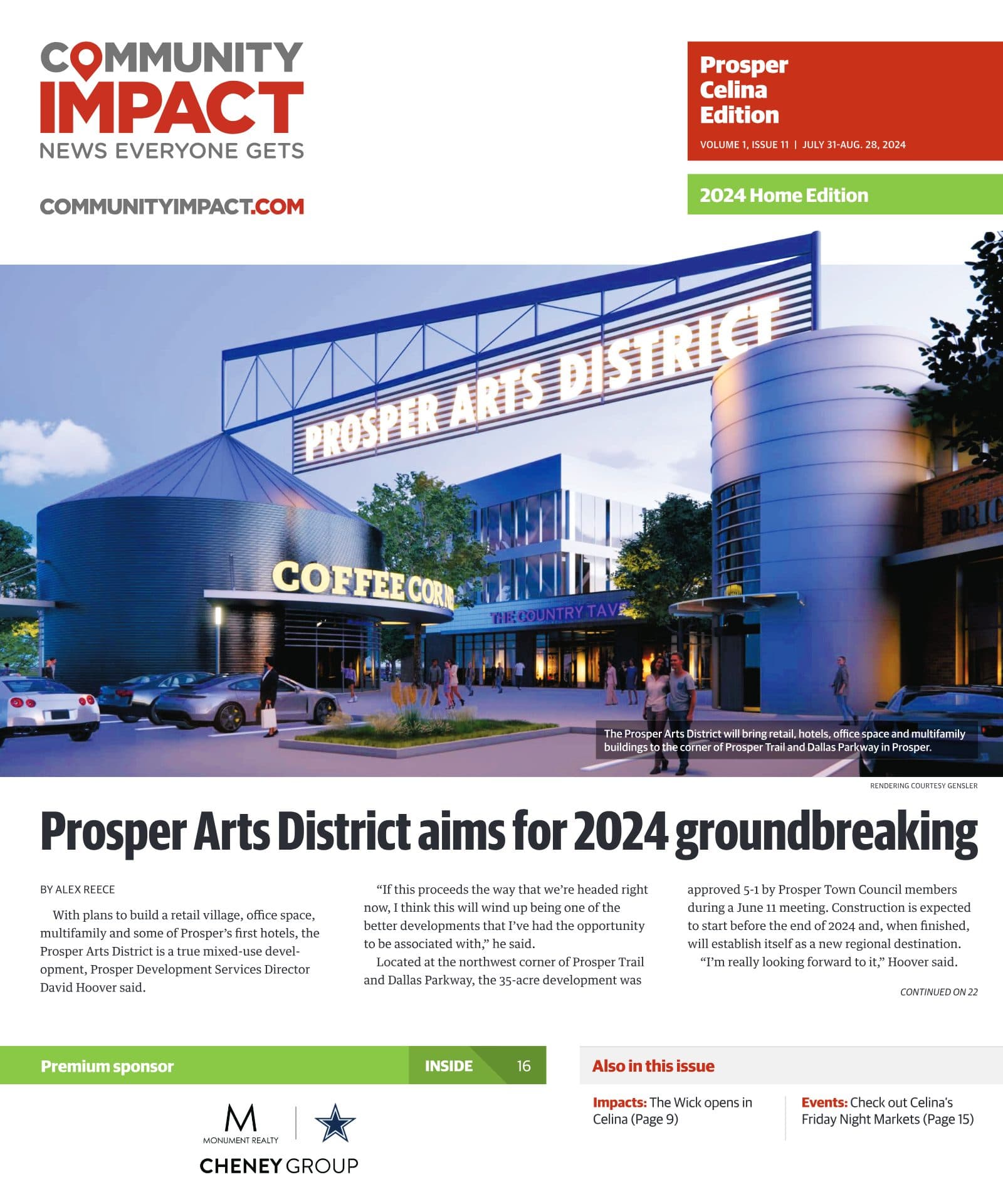 Prosper - Celina cover — July 2024