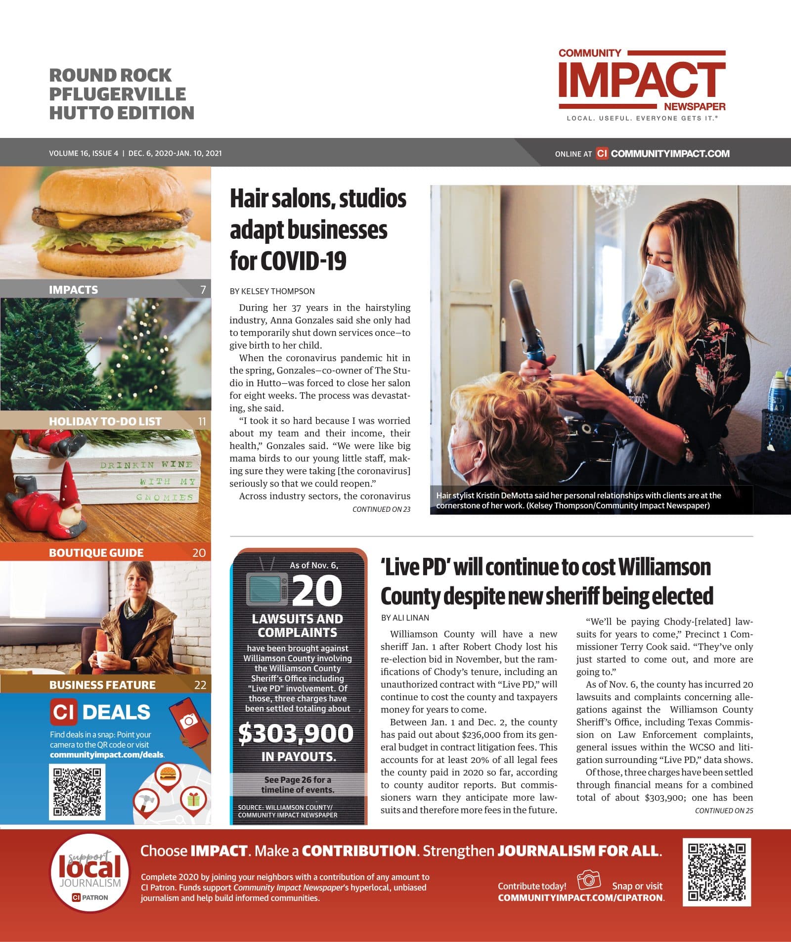 Pflugerville - Hutto cover — December 2020