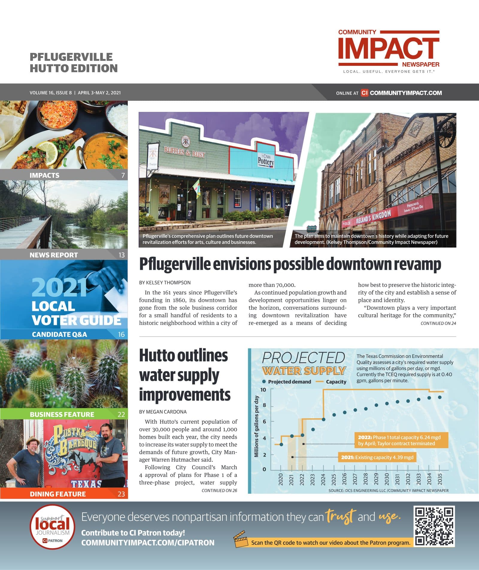 Pflugerville - Hutto cover — April 2021