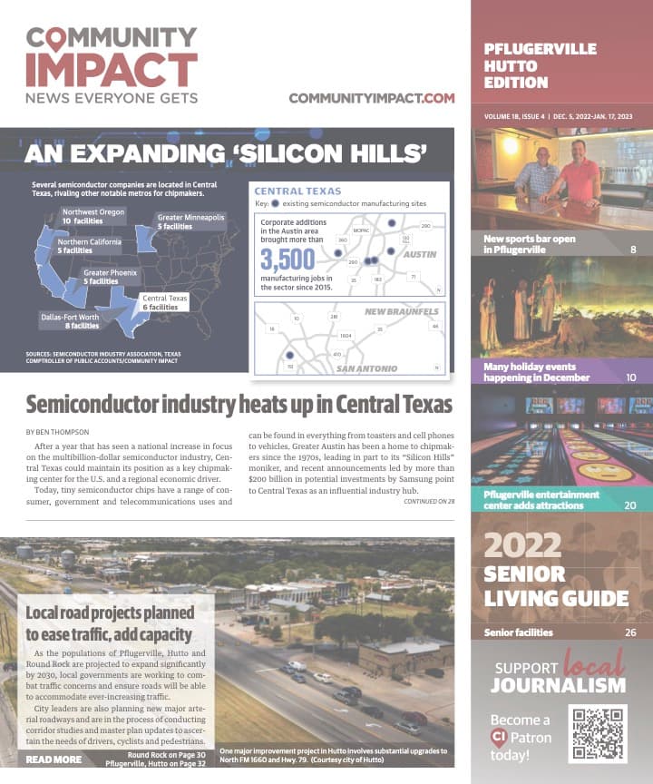 Pflugerville - Hutto cover — December 2022
