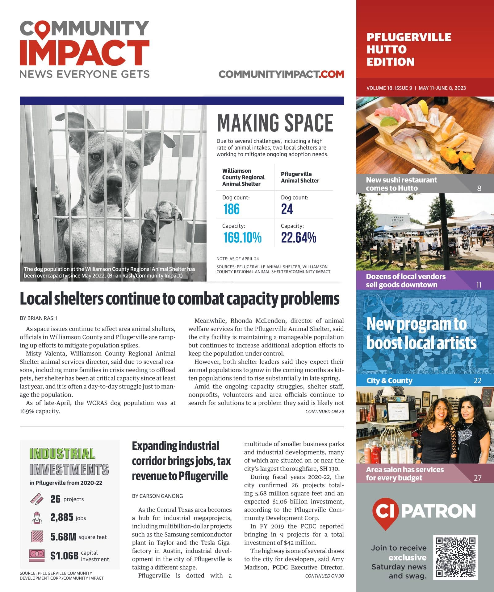 Pflugerville - Hutto cover — May 2023