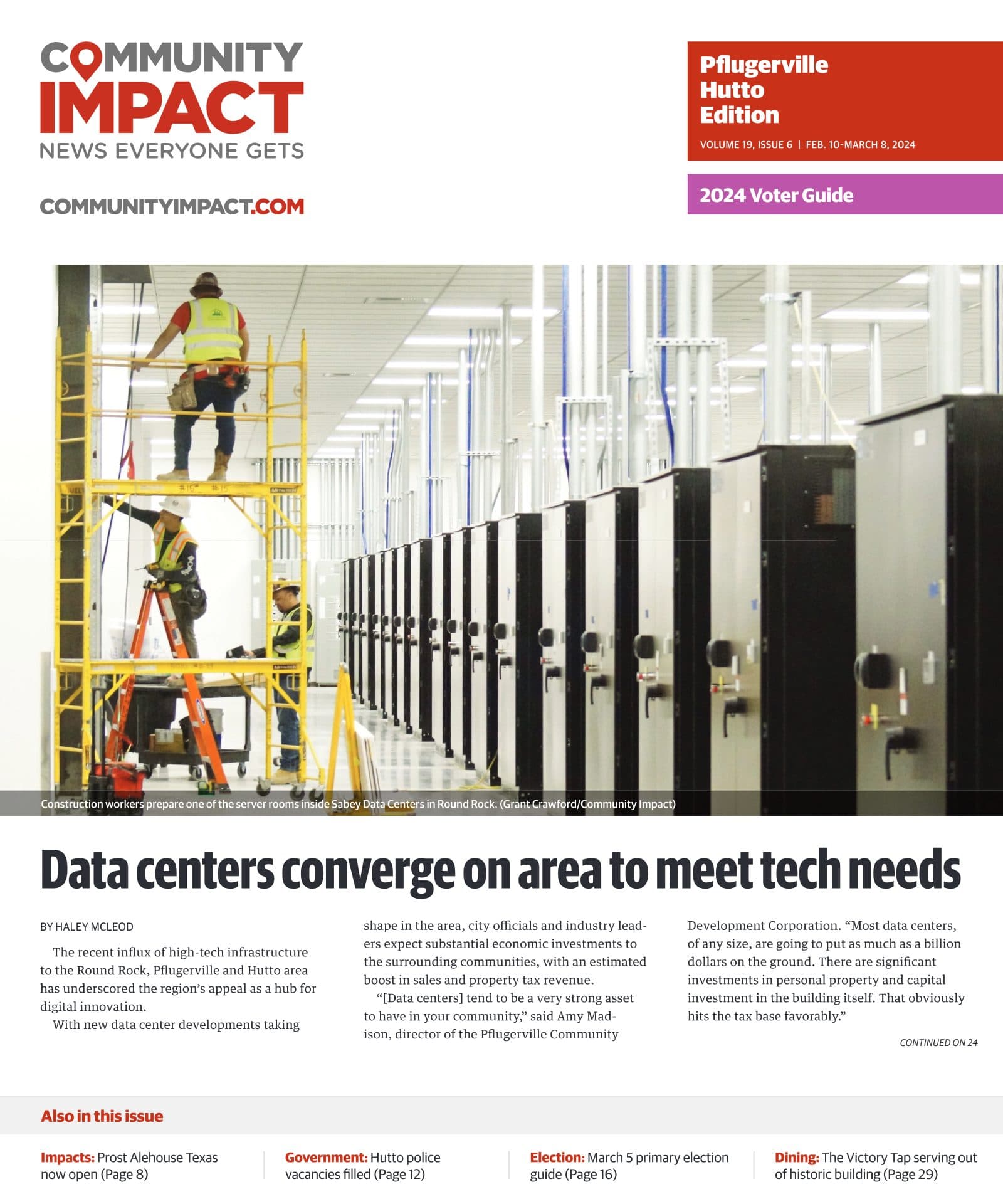 Pflugerville - Hutto cover — February 2024