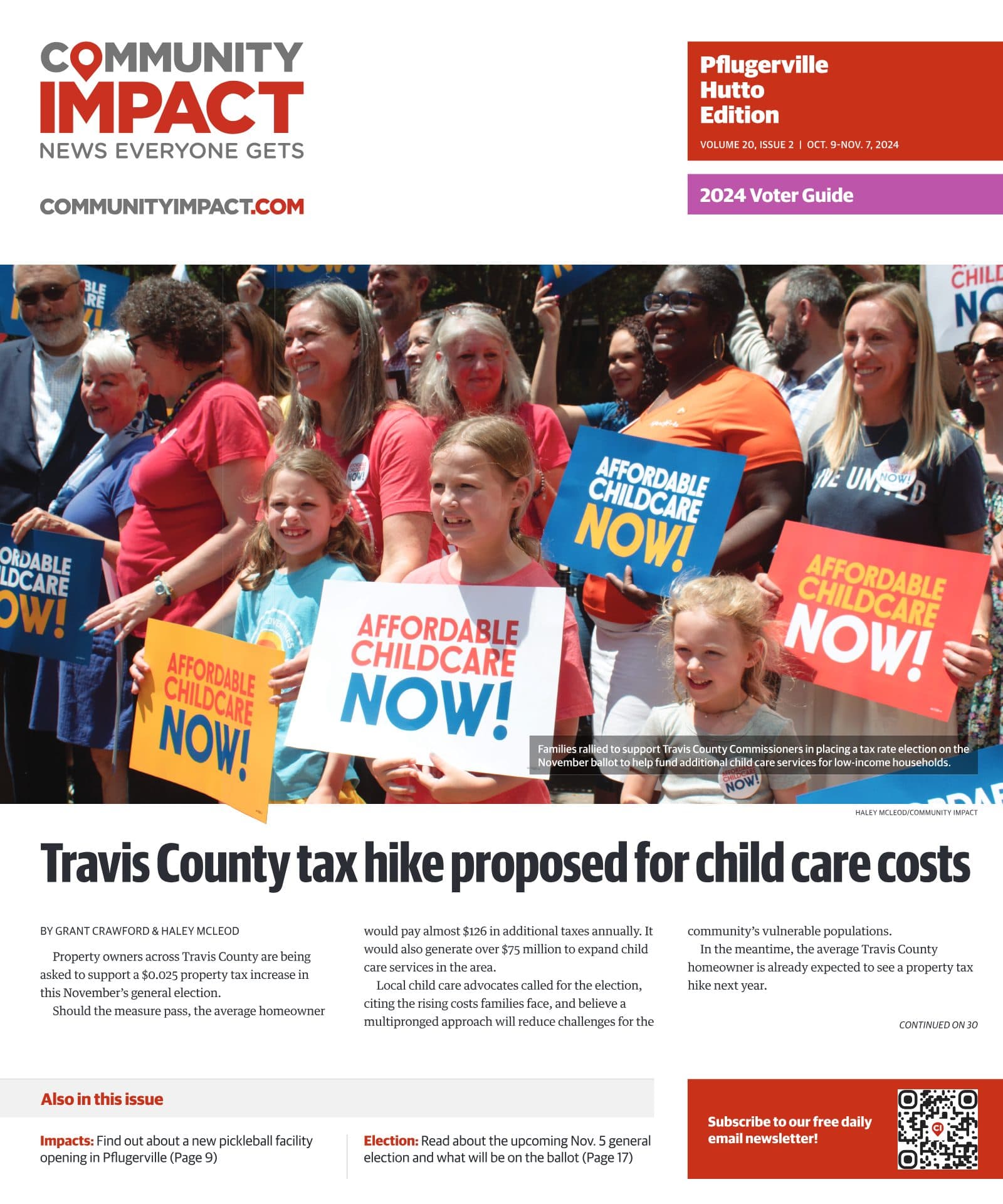 Pflugerville - Hutto cover — October 2024