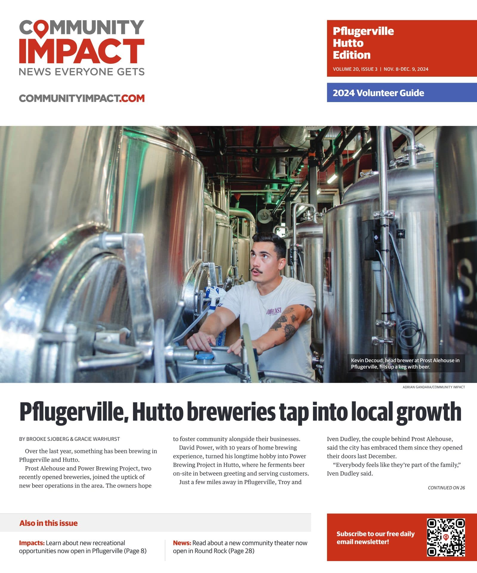 Pflugerville - Hutto cover — November 2024