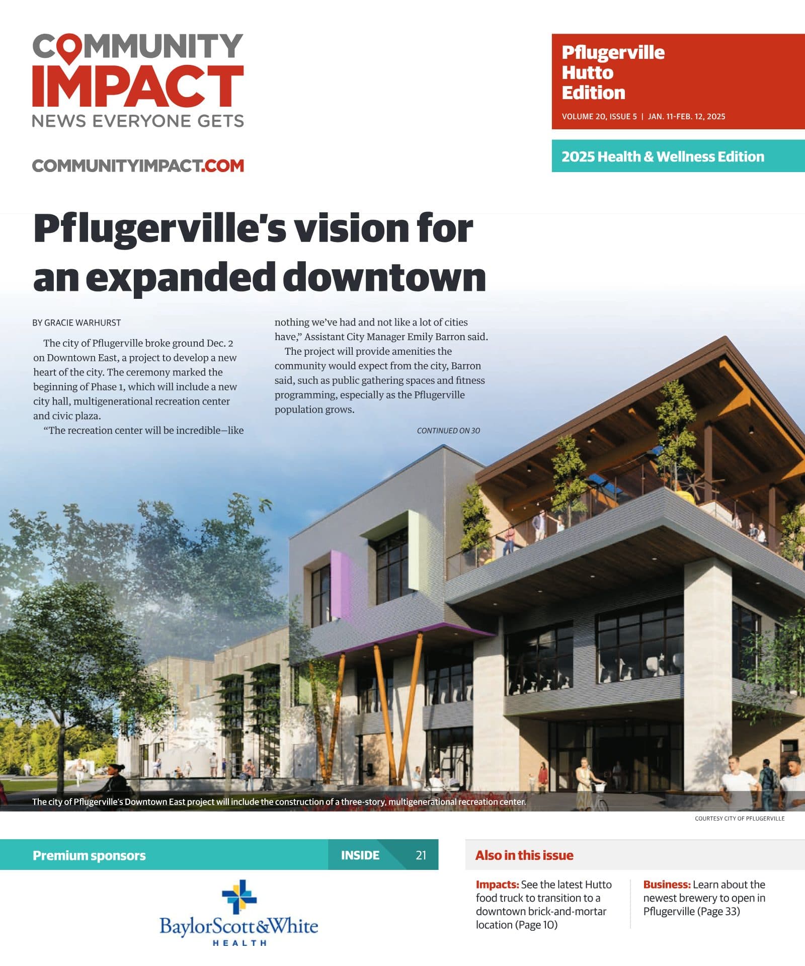 Pflugerville - Hutto cover — January 2025