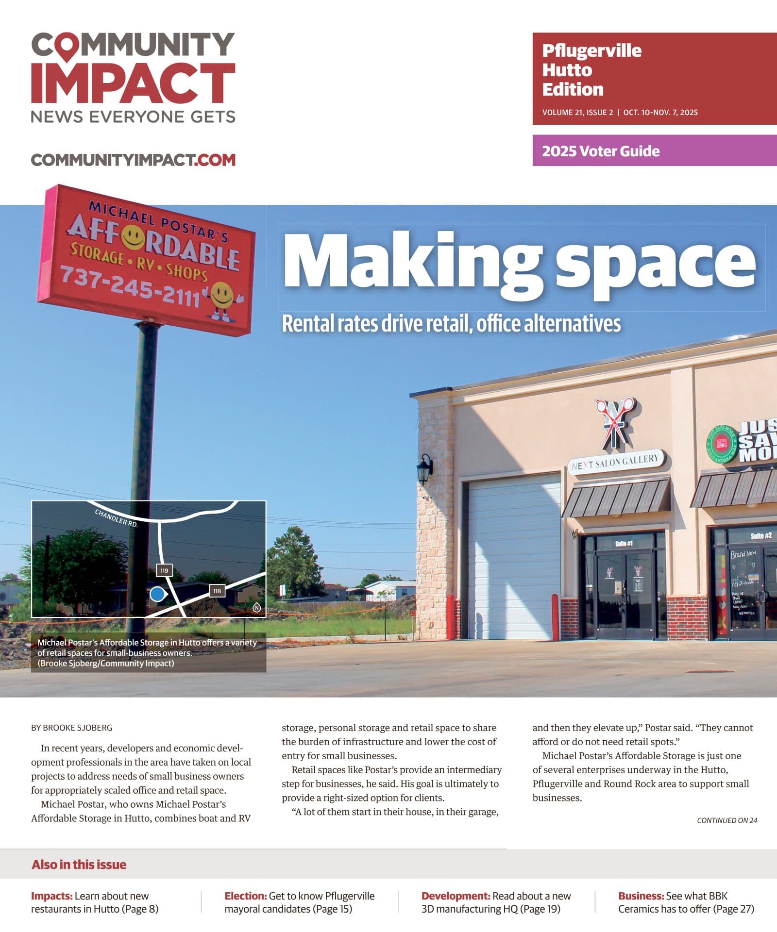 Pflugerville - Hutto cover — October 2025