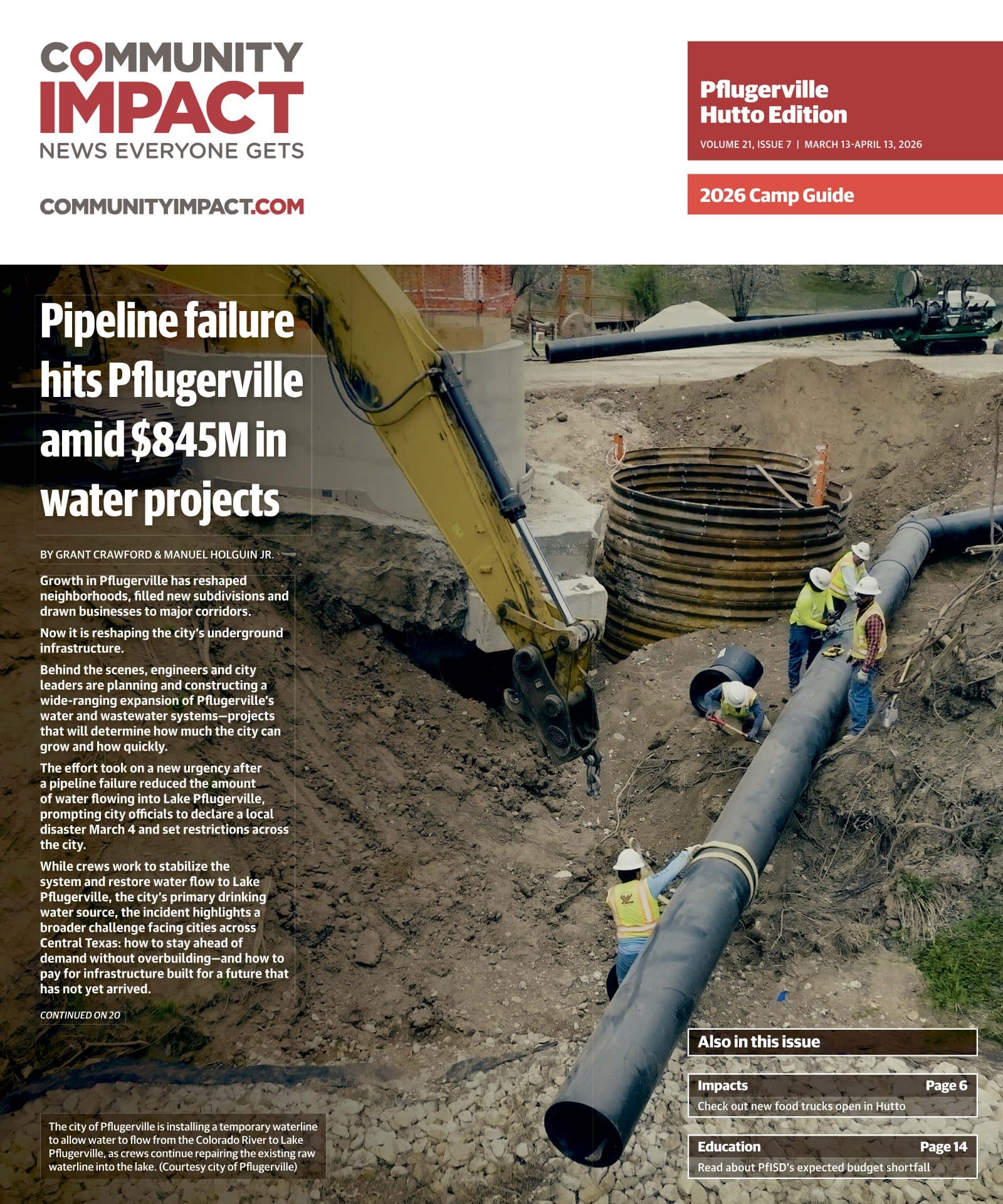 Pflugerville - Hutto cover — March 2026