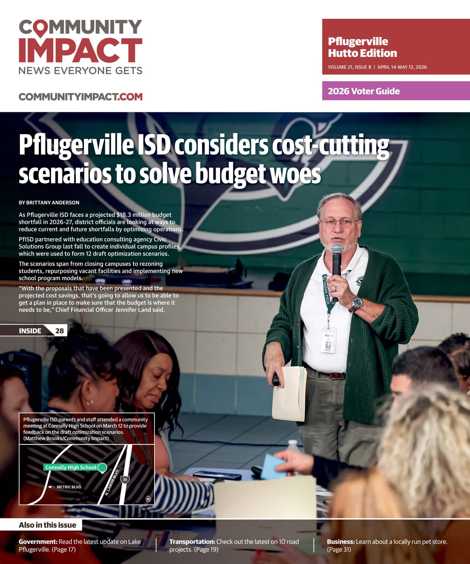 Pflugerville - Hutto cover — April 2026