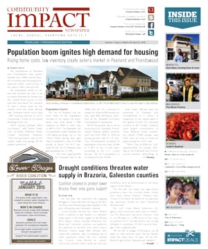 Pearland - Friendswood - Manvel cover — March 2015