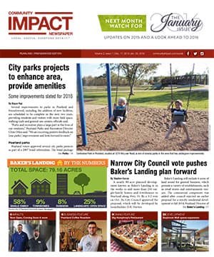Pearland - Friendswood - Manvel cover — December 2015