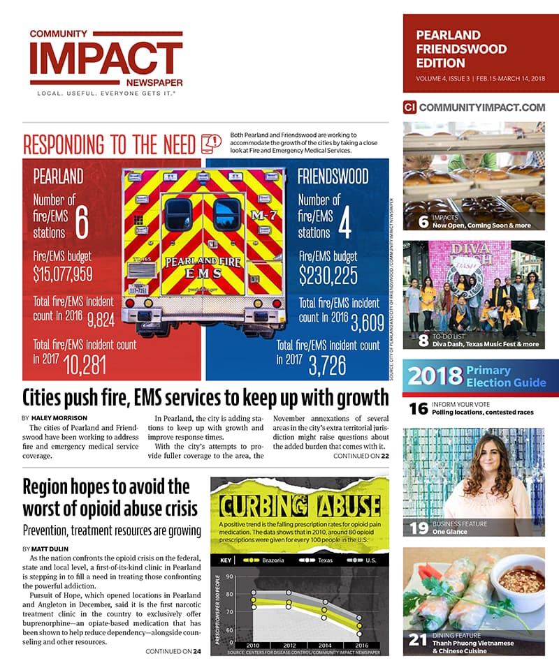 Pearland - Friendswood - Manvel cover — February 2018