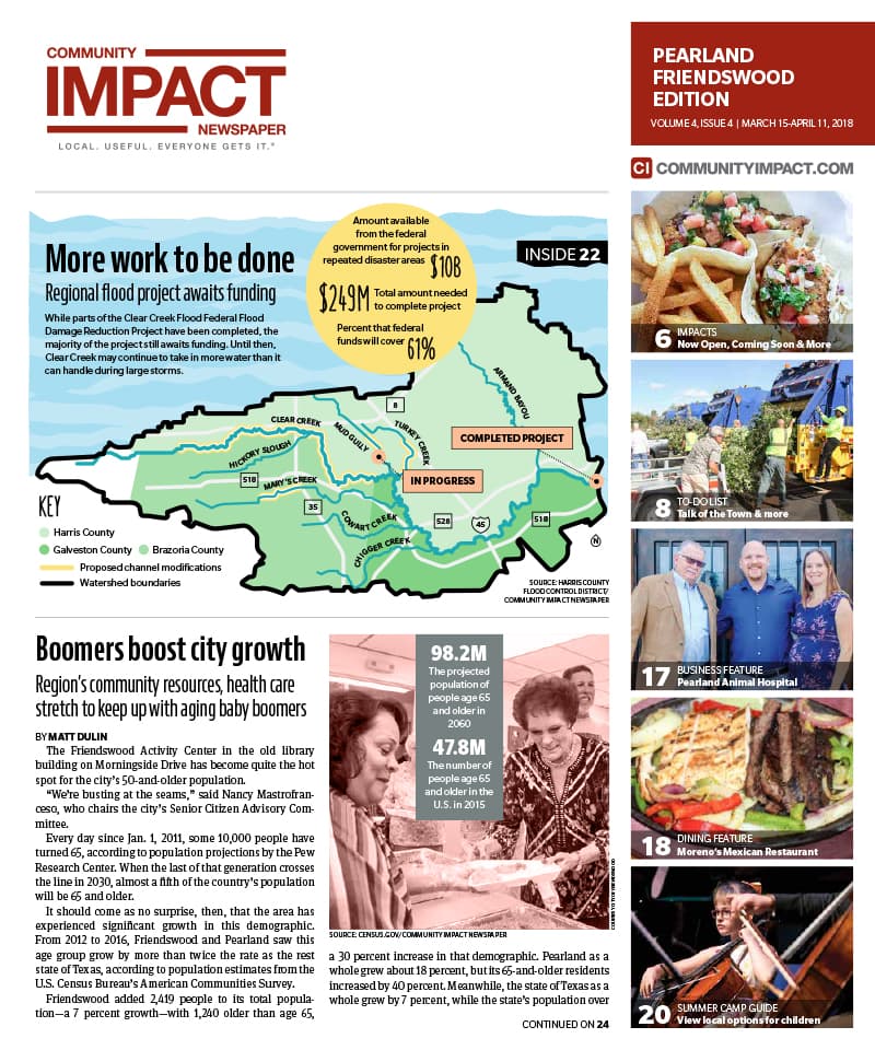 Pearland - Friendswood - Manvel cover — March 2018