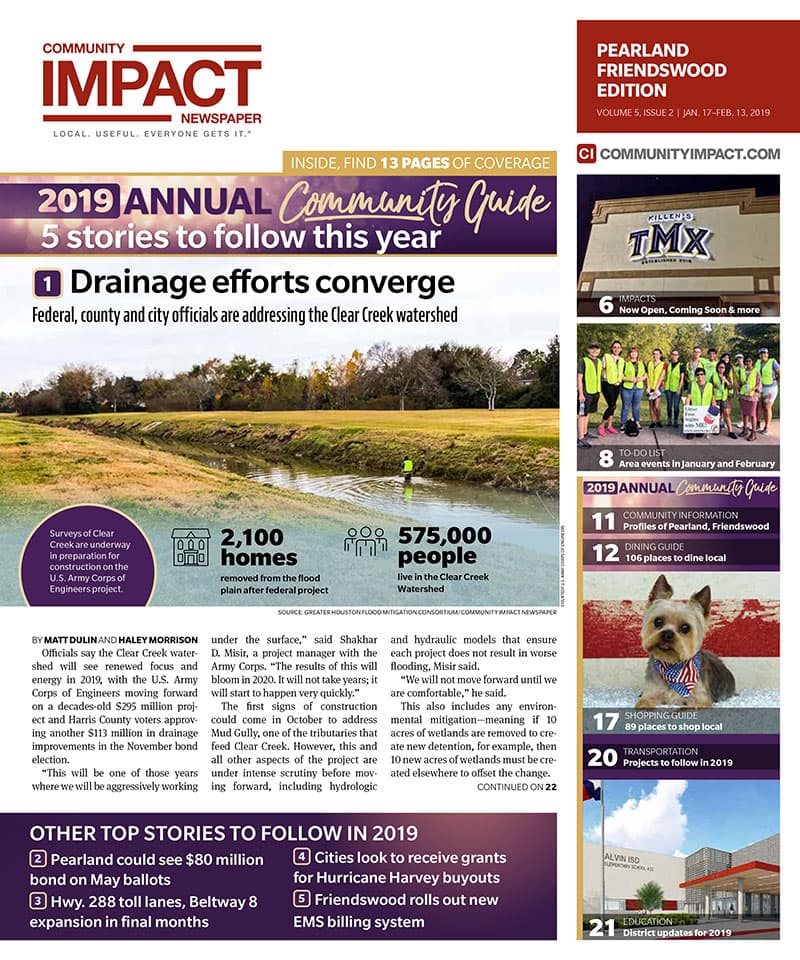 Pearland - Friendswood - Manvel cover — January 2019