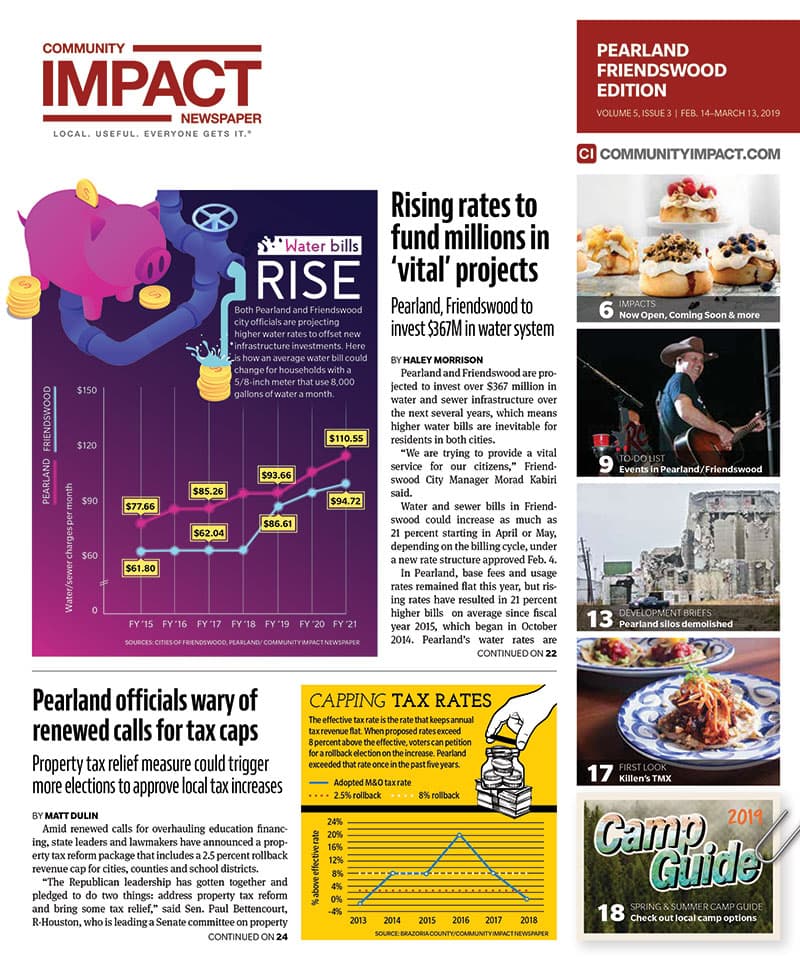 Pearland - Friendswood - Manvel cover — February 2019