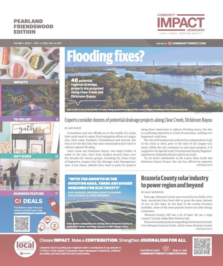 Pearland - Friendswood - Manvel cover — December 2020