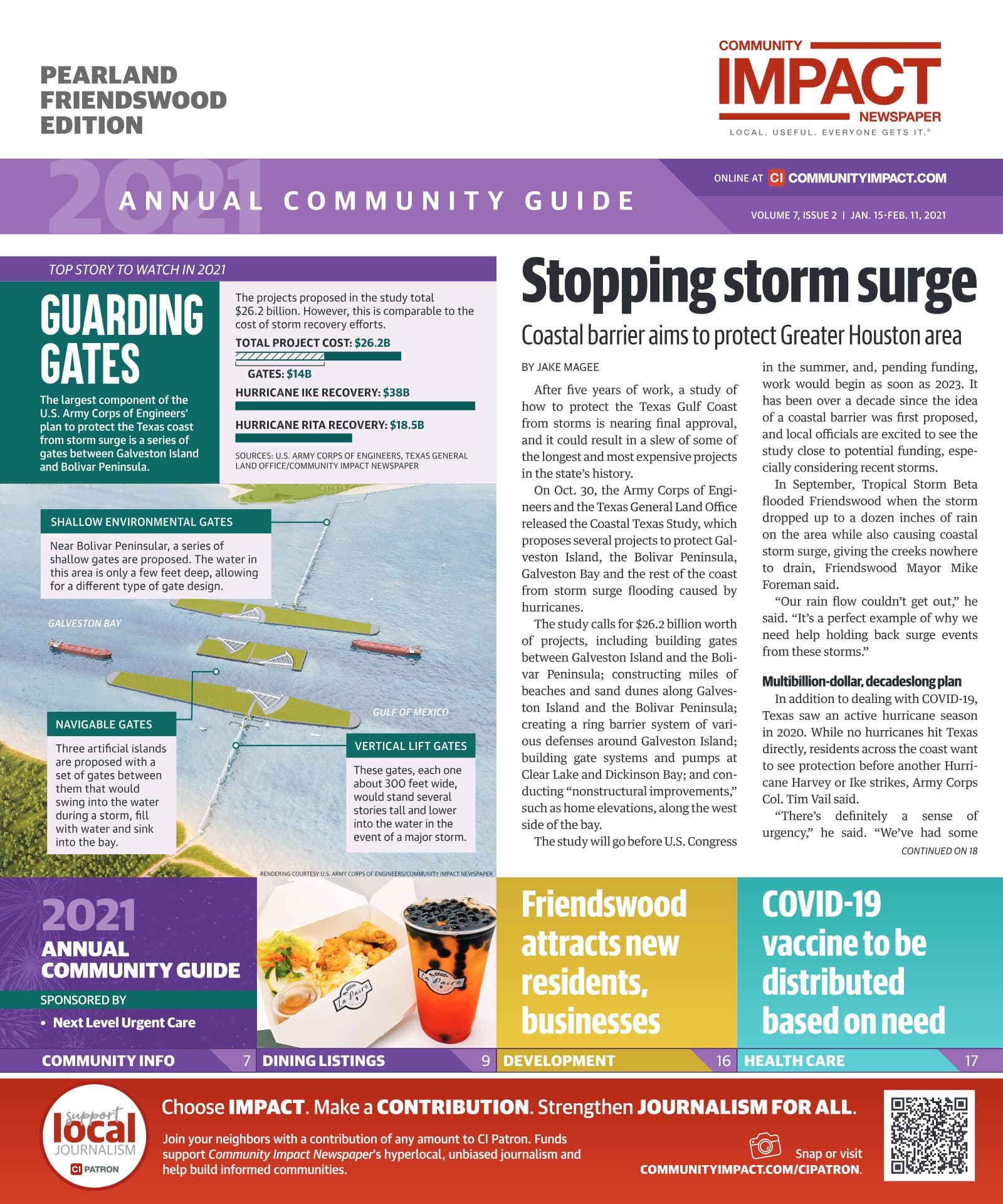 Pearland - Friendswood - Manvel cover — January 2021