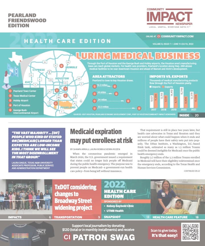 Pearland - Friendswood - Manvel cover — June 2022
