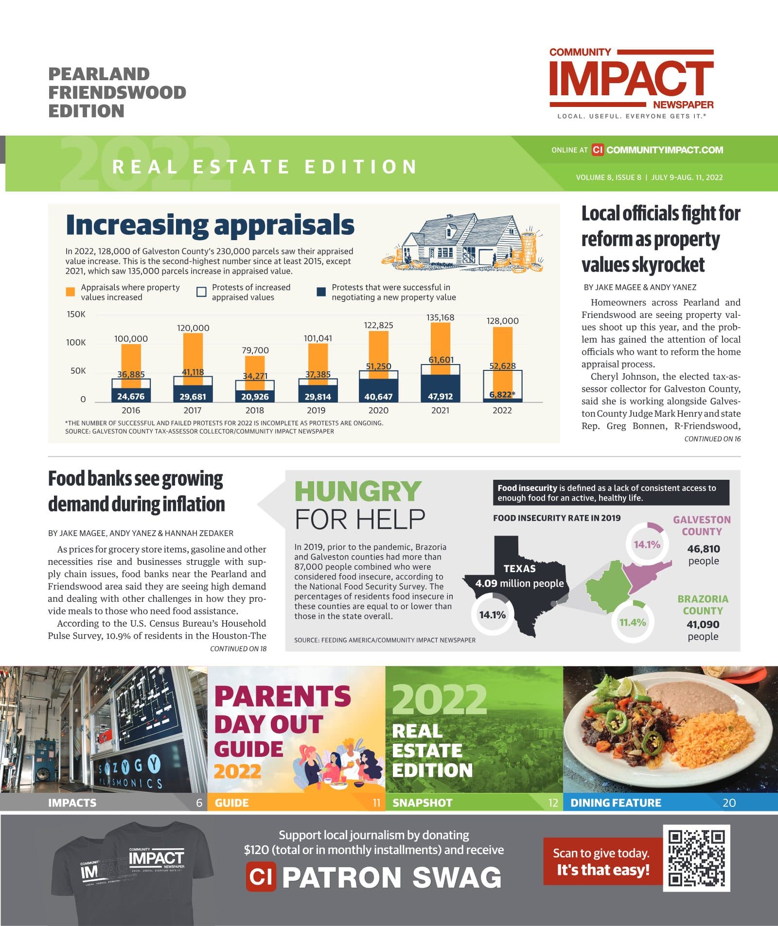 Pearland - Friendswood - Manvel cover — July 2022